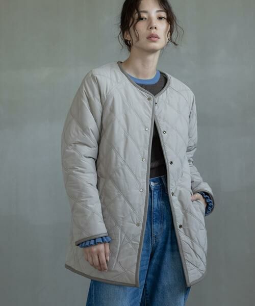 Sonny Label / サニーレーベル その他アウター | リバーシブルボア撥水キルティングコート | 詳細29