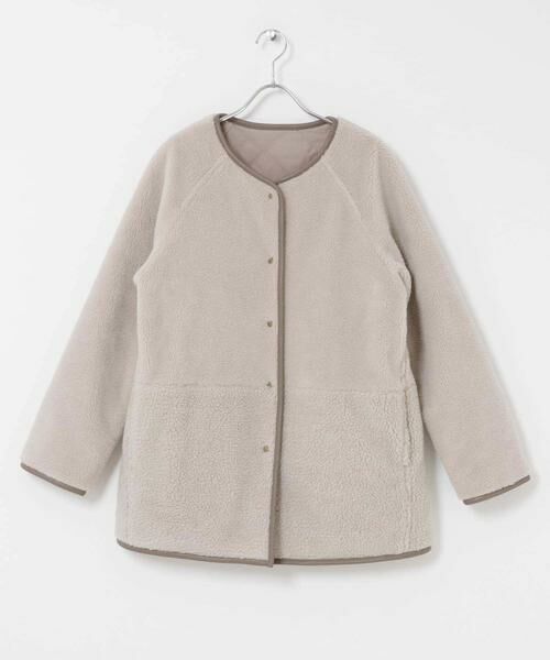 Sonny Label / サニーレーベル その他アウター | リバーシブルボア撥水キルティングコート | 詳細30