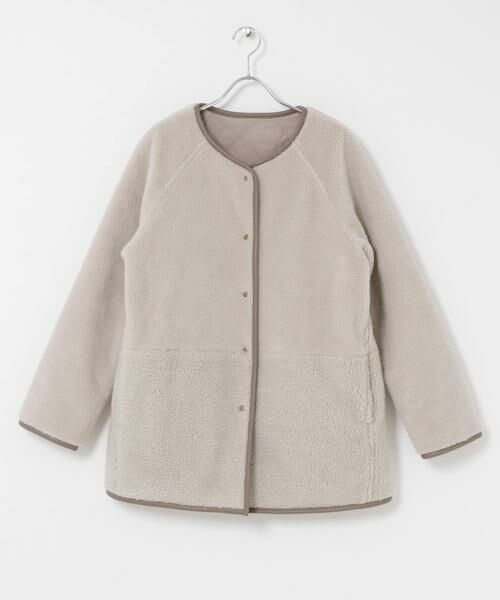 Sonny Label/サニーレーベル リバーシブルボア撥水キルティングコート ベージュ系その他 FREE Sonny Label/サニーレーベル リバーシブルボア撥水キルティングコート ベージュ系その他 FREE