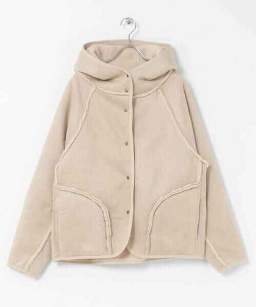 Sonny Label / サニーレーベル その他アウター | ムートンリバーシブルフーディーコート | 詳細22