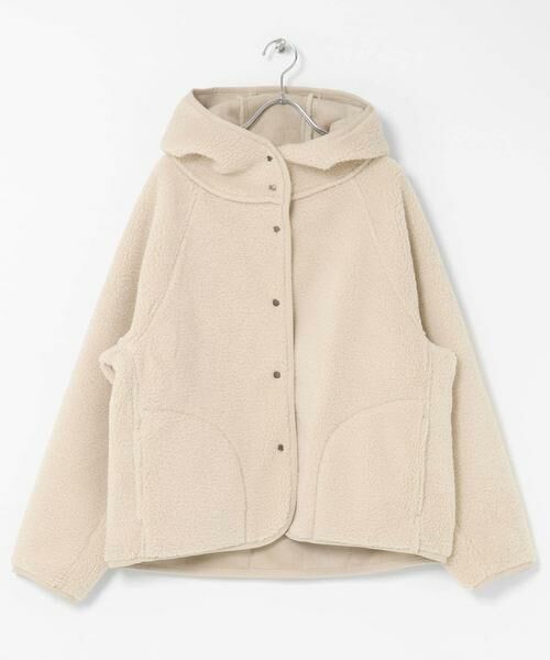 Sonny Label / サニーレーベル その他アウター | ムートンリバーシブルフーディーコート | 詳細23