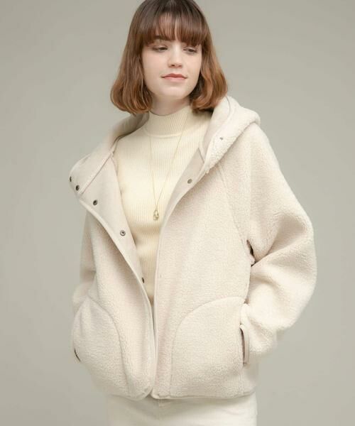 Sonny Label / サニーレーベル その他アウター | ムートンリバーシブルフーディーコート | 詳細16