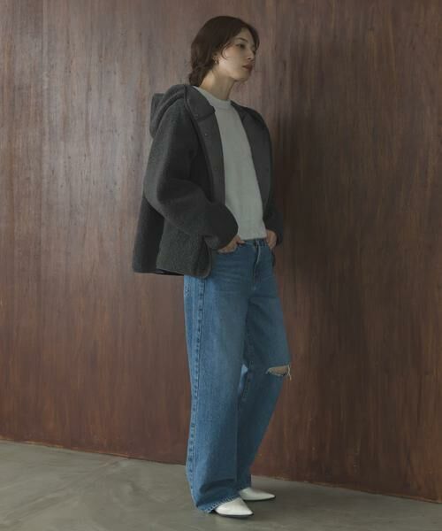 Sonny Label / サニーレーベル その他アウター | ムートンリバーシブルフーディーコート | 詳細27