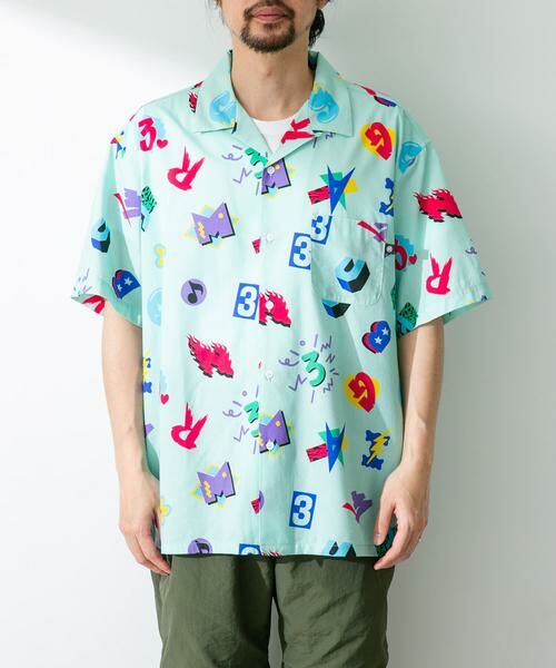 Sonny Label / サニーレーベル シャツ・ブラウス | MAGIC NUMBER　OPEN COLLAR SHORT-SLEEVE SHIRTS | 詳細1