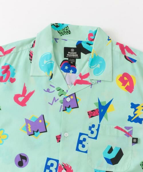 Sonny Label / サニーレーベル シャツ・ブラウス | MAGIC NUMBER　OPEN COLLAR SHORT-SLEEVE SHIRTS | 詳細5