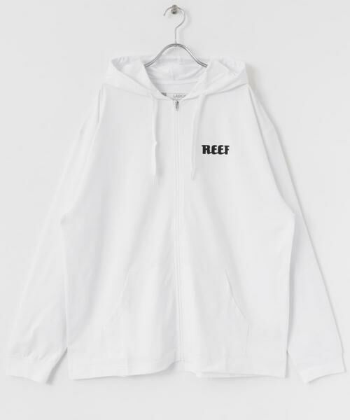 Sonny Label / サニーレーベル パーカー | 『吸収速乾/UVカット機能』REEF　ヘリテイジロゴラッシュフロントジップ | 詳細1