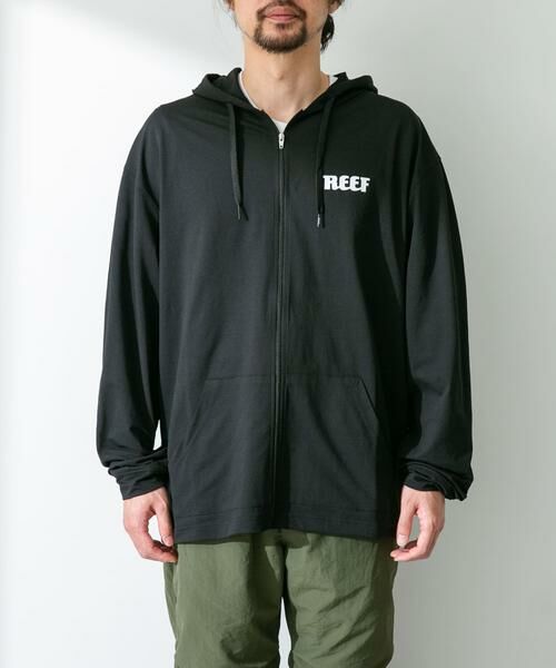 Sonny Label / サニーレーベル パーカー | 『吸収速乾/UVカット機能』REEF　ヘリテイジロゴラッシュフロントジップ | 詳細8