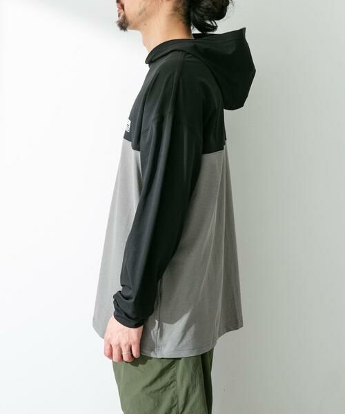 Sonny Label / サニーレーベル パーカー | 『吸収速乾/UVカット機能』REEF　バイカラーラッシュフーディ | 詳細2