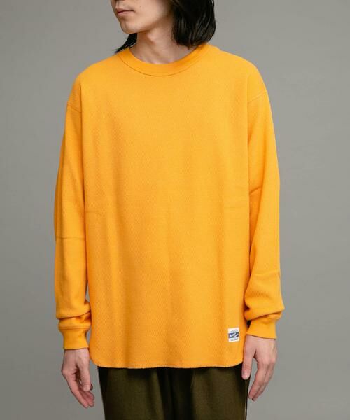 Sonny Label / サニーレーベル Tシャツ | ARMY TWILL　Honeycomb Long-Sleeve T-shirts | 詳細2