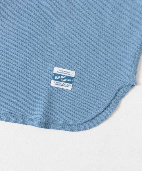 Sonny Label / サニーレーベル Tシャツ | ARMY TWILL　Honeycomb Long-Sleeve T-shirts | 詳細8