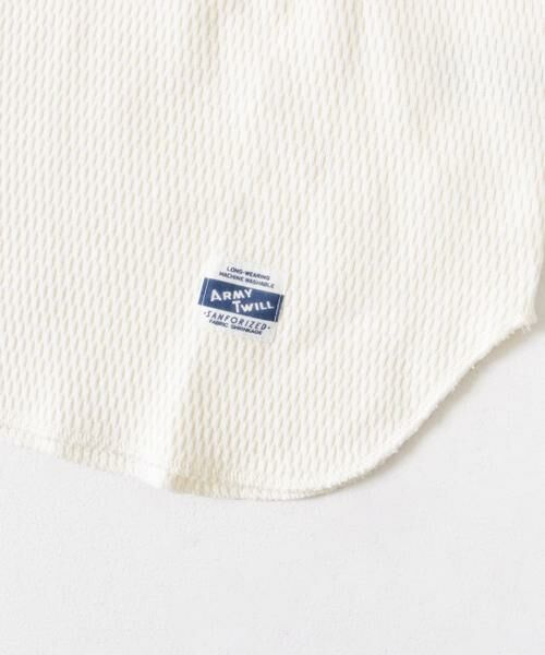 Sonny Label / サニーレーベル Tシャツ | ARMY TWILL　Honeycomb Long-Sleeve T-shirts | 詳細13
