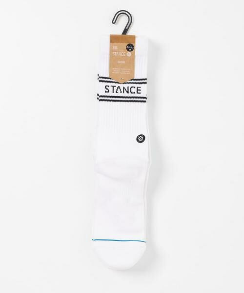 Sonny Label/サニーレーベル STANCE SOCKS BASIC 3 PACK CREW ++ ホワイト L