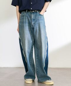 Sonny Label / サニーレーベル デニムパンツ | Wrangler　WREMAKE SIDE ZIP FLARE