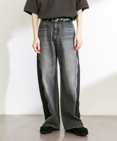Sonny Label / サニーレーベル デニムパンツ | Wrangler　WREMAKE SIDE ZIP FLARE