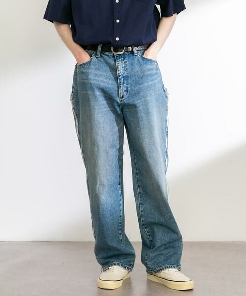 Sonny Label / サニーレーベル デニムパンツ | Wrangler　WREMAKE SIDE ZIP FLARE | 詳細1