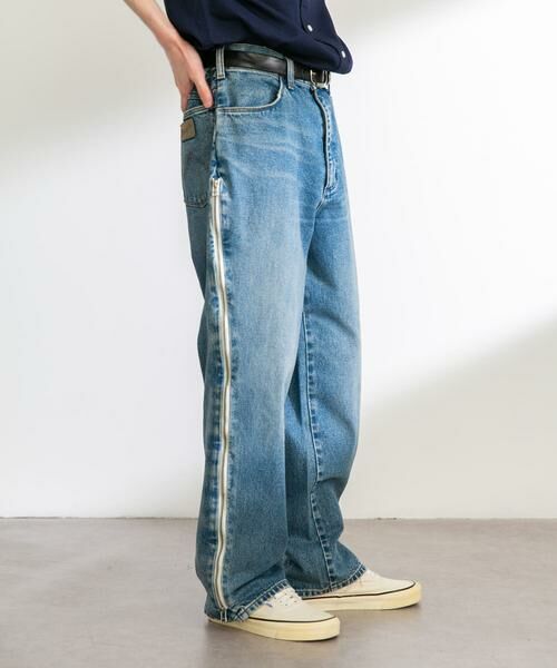 Sonny Label / サニーレーベル デニムパンツ | Wrangler　WREMAKE SIDE ZIP FLARE | 詳細4