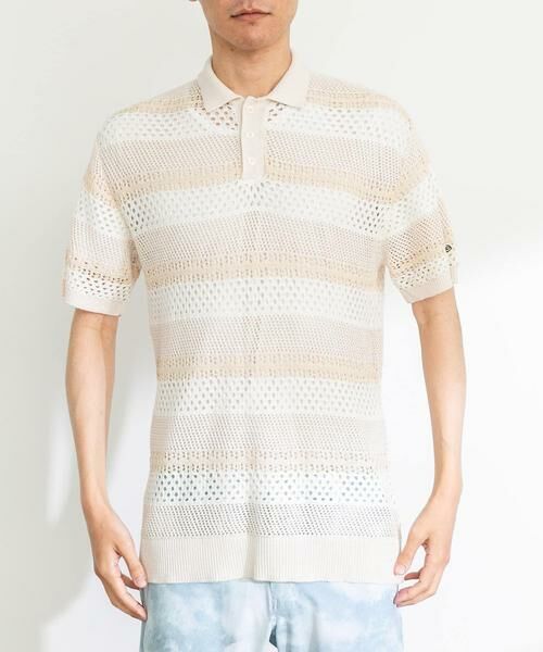 Sonny Label / サニーレーベル ポロシャツ | NEW ERA GOLF　SHORT-SLEEVE MESH POLO | 詳細1