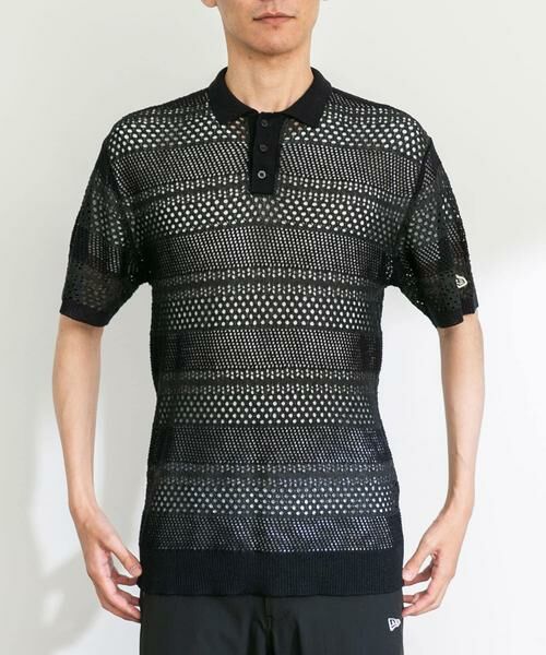 Sonny Label / サニーレーベル ポロシャツ | NEW ERA GOLF　SHORT-SLEEVE MESH POLO | 詳細1