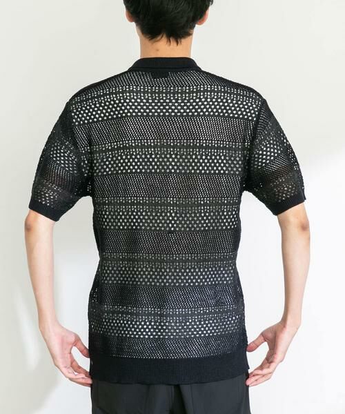 Sonny Label / サニーレーベル ポロシャツ | NEW ERA GOLF　SHORT-SLEEVE MESH POLO | 詳細3