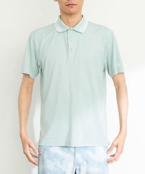 Sonny Label / サニーレーベル ポロシャツ | NEW ERA GOLF　SHORT-SLEEVE COLLAR LOGO POLO | 詳細1