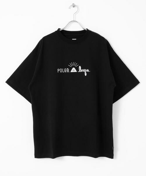 Sonny Label/サニーレーベル POLeR COTTON T-SHIRTS ブラック S Sonny Label/サニーレーベル POLeR COTTON T-SHIRTS ブラック S