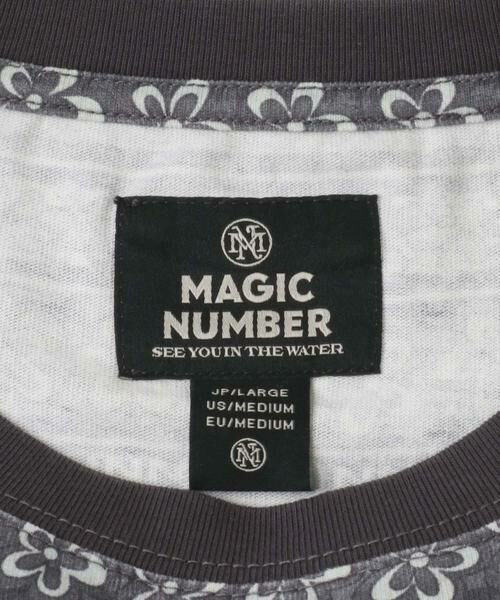 Sonny Label / サニーレーベル Tシャツ | MAGIC NUMBER　FLOWER BORDER T-SHIRTS | 詳細8