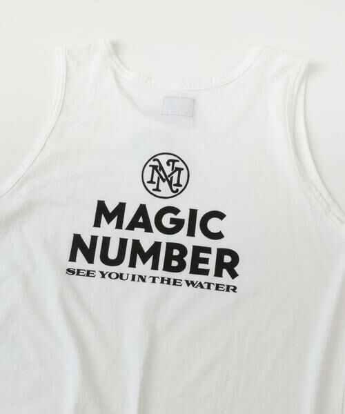 Sonny Label / サニーレーベル タンクトップ | MAGIC NUMBER　STOCK LOGO US COTTON TANK | 詳細8