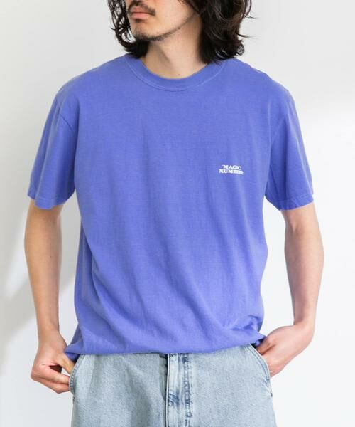 Sonny Label / サニーレーベル Tシャツ | MAGIC NUMBER　SEEYOUINTHEWATER LEAF T-SHIRTS | 詳細4
