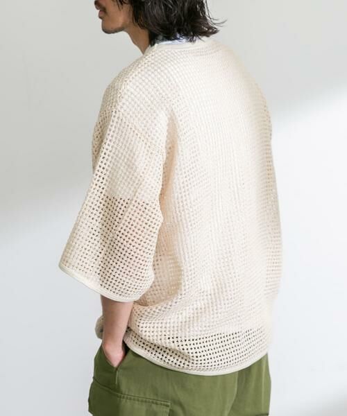 Sonny Label / サニーレーベル Tシャツ | ARMY TWILL　Cotton Mesh T-shirts | 詳細1