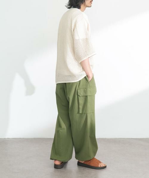 Sonny Label / サニーレーベル Tシャツ | ARMY TWILL　Cotton Mesh T-shirts | 詳細3