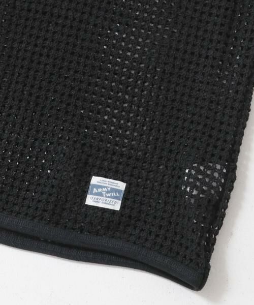 Sonny Label / サニーレーベル Tシャツ | ARMY TWILL　Cotton Mesh T-shirts | 詳細15