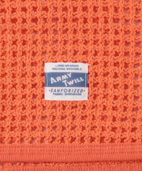 Sonny Label / サニーレーベル シャツ・ブラウス | ARMY TWILL　Cotton Mesh Shirts | 詳細14