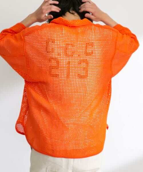 Sonny Label / サニーレーベル シャツ・ブラウス | ARMY TWILL　Cotton Mesh Shirts | 詳細2