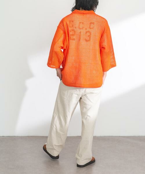 Sonny Label / サニーレーベル シャツ・ブラウス | ARMY TWILL　Cotton Mesh Shirts | 詳細4