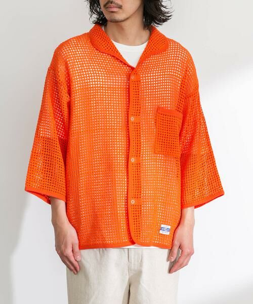 Sonny Label / サニーレーベル シャツ・ブラウス | ARMY TWILL　Cotton Mesh Shirts | 詳細5