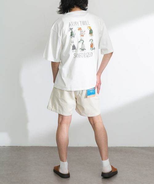 Sonny Label / サニーレーベル Tシャツ | 『別注』ARMY TWILL×Sonny Label　Print T-shirts | 詳細2