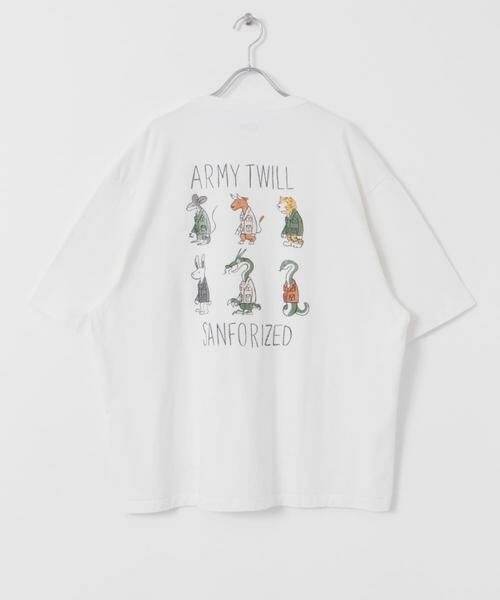 Sonny Label / サニーレーベル Tシャツ | 『別注』ARMY TWILL×Sonny Label　Print T-shirts | 詳細3