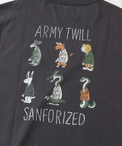 Sonny Label / サニーレーベル Tシャツ | 『別注』ARMY TWILL×Sonny Label　Print T-shirts | 詳細19