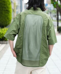 Sonny Label / サニーレーベル シャツ・ブラウス | ARMY TWILL　Nylon OX Mesh H/S Shirts
