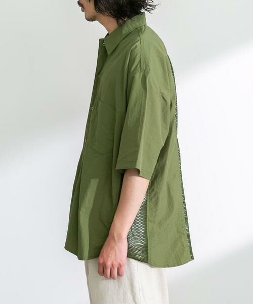 Sonny Label / サニーレーベル シャツ・ブラウス | ARMY TWILL　Nylon OX Mesh H/S Shirts | 詳細10