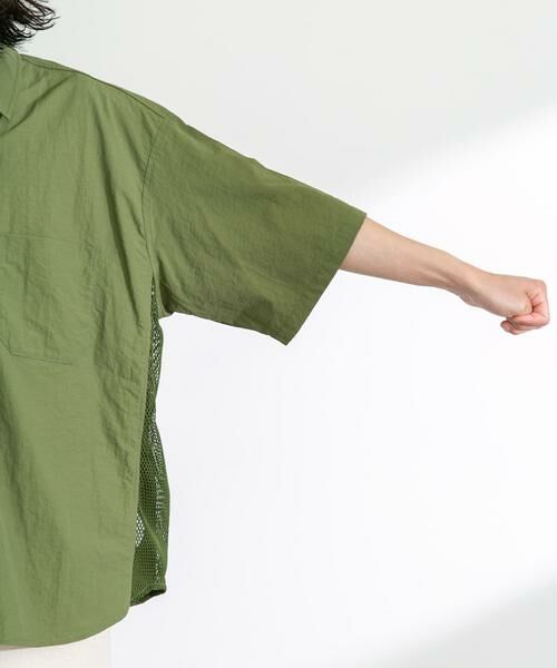 Sonny Label / サニーレーベル シャツ・ブラウス | ARMY TWILL　Nylon OX Mesh H/S Shirts | 詳細12
