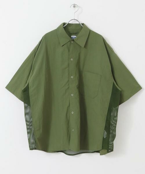 Sonny Label / サニーレーベル シャツ・ブラウス | ARMY TWILL　Nylon OX Mesh H/S Shirts | 詳細14
