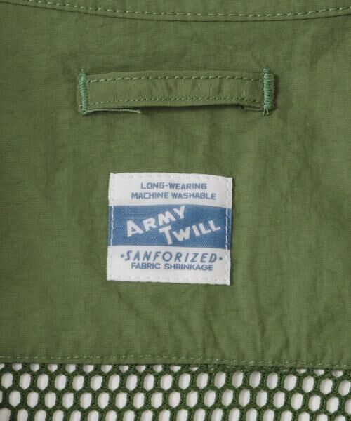 Sonny Label / サニーレーベル シャツ・ブラウス | ARMY TWILL　Nylon OX Mesh H/S Shirts | 詳細19