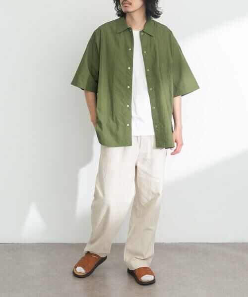 Sonny Label / サニーレーベル シャツ・ブラウス | ARMY TWILL　Nylon OX Mesh H/S Shirts | 詳細6
