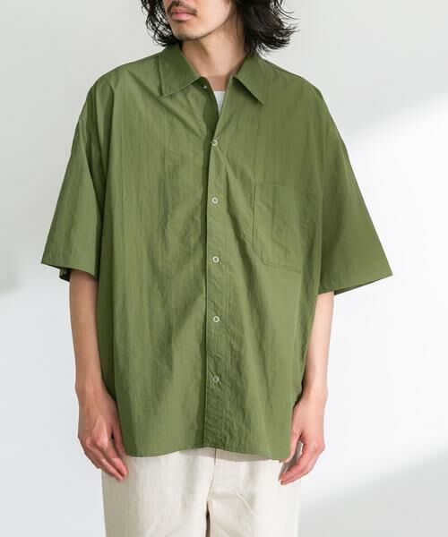 Sonny Label / サニーレーベル シャツ・ブラウス | ARMY TWILL　Nylon OX Mesh H/S Shirts | 詳細9