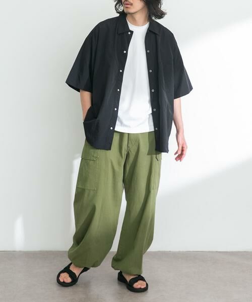 Sonny Label / サニーレーベル シャツ・ブラウス | ARMY TWILL　Nylon OX Mesh H/S Shirts | 詳細30