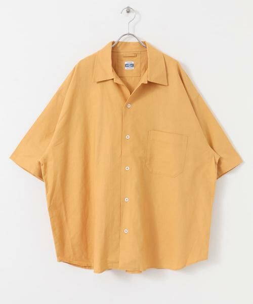 Sonny Label / サニーレーベル シャツ・ブラウス | ARMY TWILL　Cotton Linen Slab Shirts | 詳細5