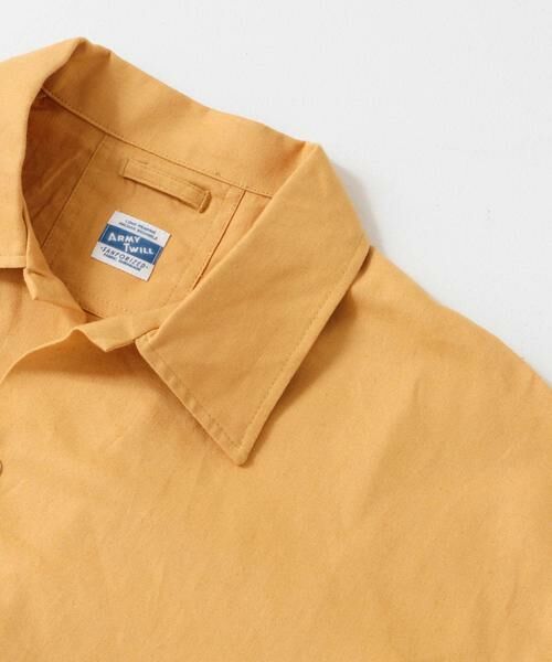 Sonny Label / サニーレーベル シャツ・ブラウス | ARMY TWILL　Cotton Linen Slab Shirts | 詳細6