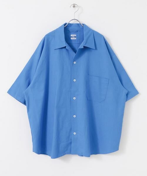Sonny Label / サニーレーベル シャツ・ブラウス | ARMY TWILL　Cotton Linen Slab Shirts | 詳細11