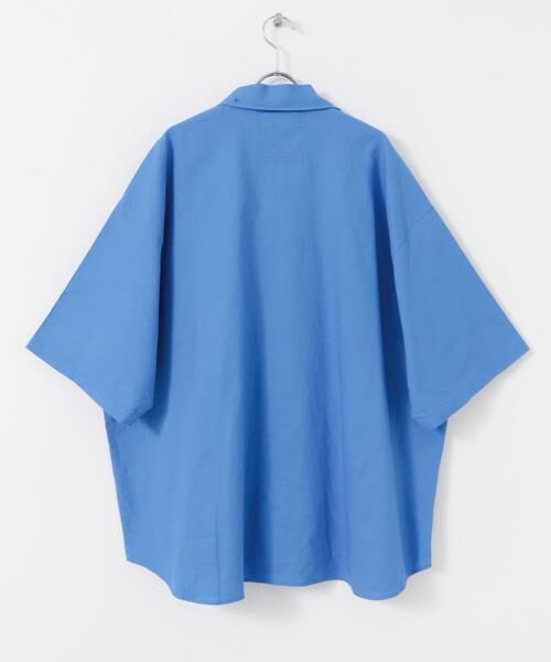 Sonny Label / サニーレーベル シャツ・ブラウス | ARMY TWILL　Cotton Linen Slab Shirts | 詳細13